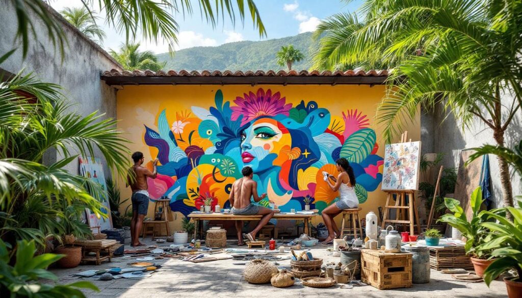 découvrez comment les artistes du cac de guadeloupe se mobilisent pour sa réhabilitation, chacun apportant sa vision unique de l'avenir. un projet inspirant alliant créativité et engagement communautaire.